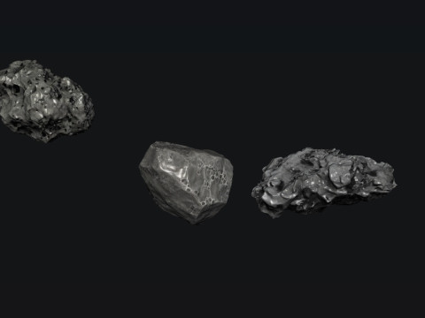 Asteroid Space 3Dモデル