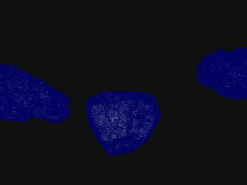 Asteroid Space 3D Model