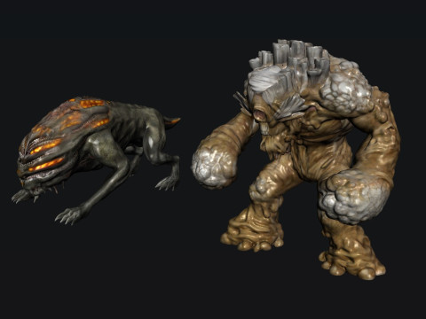 Creature Monster Model 3D