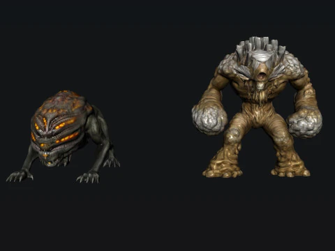 Creature Monster 3D Model