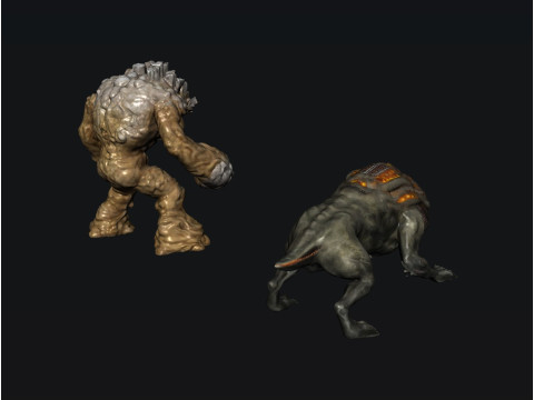 Creature Monster Modelo 3D