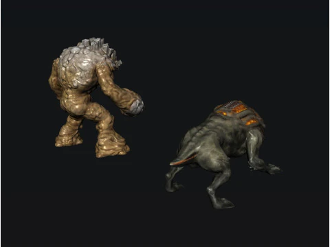 Creature Monster 3D Model