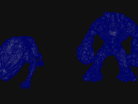 Creature Monster Modelo 3D