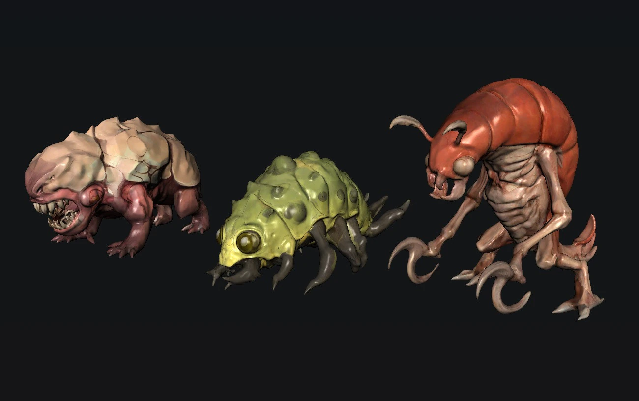Schepselmonster 3D Model .c4d .max .obj .3ds .fbx .stl .blend 