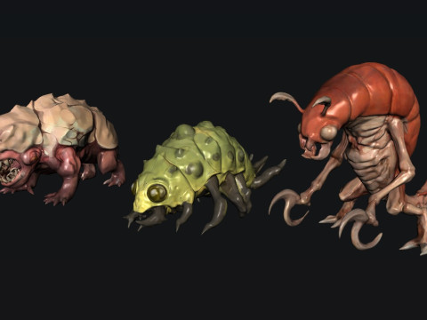 Creature Monster Model 3D