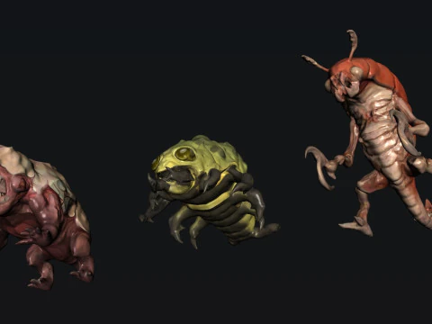 Schepselmonster 3D Model
