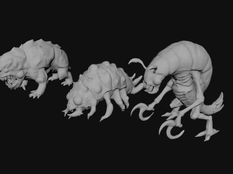 Schepselmonster 3D Model