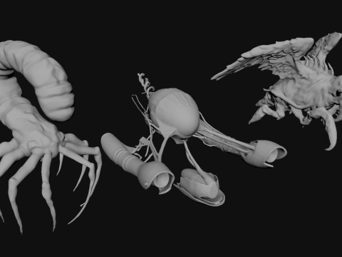 Creature Monster 3Dモデル
