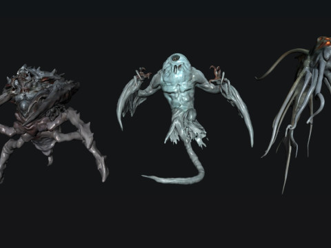 Creature Monster 3Dモデル