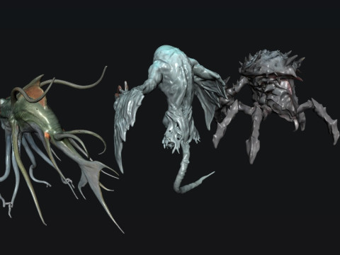 Creature Monster 3Dモデル