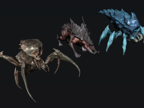 Creature Monster Model 3D