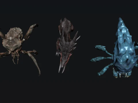 Creature Monster 3D Model