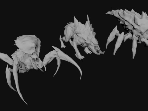Creature Monster 3Dモデル
