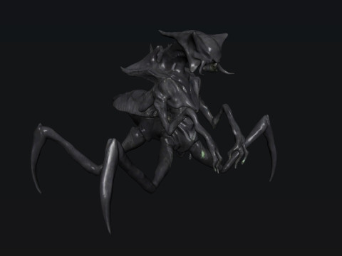 Monster Creature Model 3D