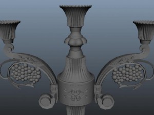candlestick Modello 3D