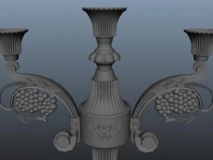 candlestick 3D Model