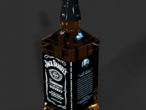jack daniels 3Dモデル