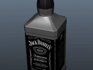 jack daniels Modelo 3D