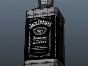 jack daniels Modelo 3D