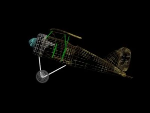 albatros dxi 3D Model