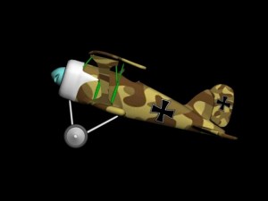 albatros dxi Model 3D