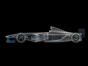 bmwcompaq2001f1 3D Model