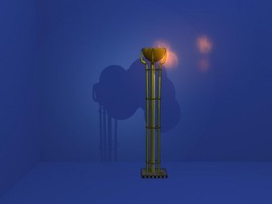 torch pillar 3D Model