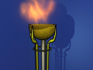 torch pillar 3D Model