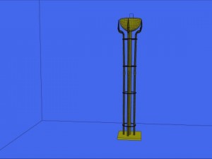 torch pillar 3D Model