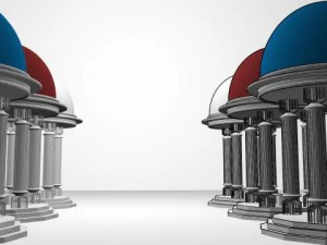 беседка в римском стиле 3D Модель