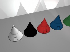 business tent Modello 3D