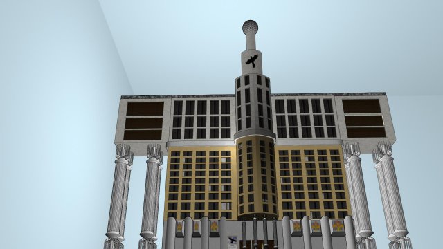 apartment building Modèle 3D .c4d .max .obj .3ds .fbx .stl .blend 
