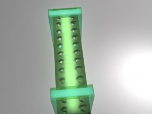 bench with square legs collection x5 mb obj 3D Model