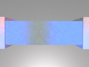 bench with square legs collection x5 mb obj 3D Model