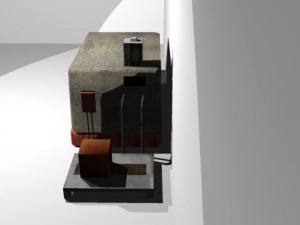 rooftop elevator mb fbx obj 3D Model