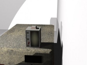 rooftop elevator mb fbx obj 3D Model