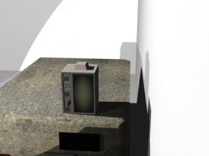 rooftop elevator mb fbx obj 3D Model