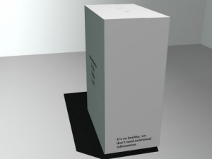 fictional comedic cereal boxes  mb obj fbx 3D Model