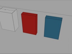 fictional comedic cereal boxes  mb obj fbx 3D Model