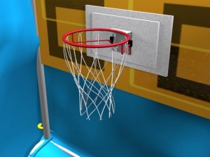 basketball carnival game Modello 3D
