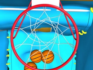basketball carnival game Modello 3D