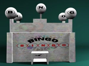 宾果游戏厅 3D 模型