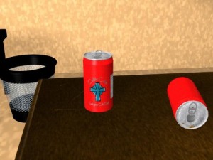 plate break carnival game kiosk Model 3D