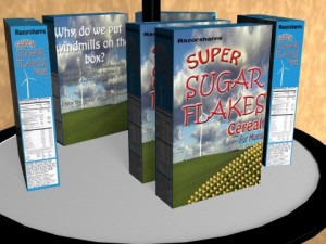 plate break carnival game kiosk Model 3D