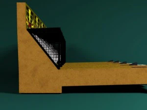 skeeball carnival game 3D Model