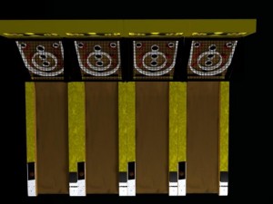 skeeball carnival game 3D Model