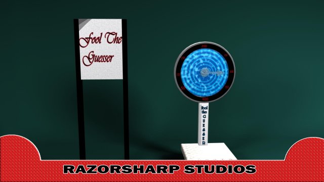 weight guessing game carnival scale 3D Model .c4d .max .obj .3ds .fbx .stl .blend 