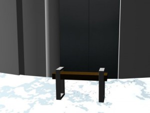 observation tower interior and exterior 3D Model