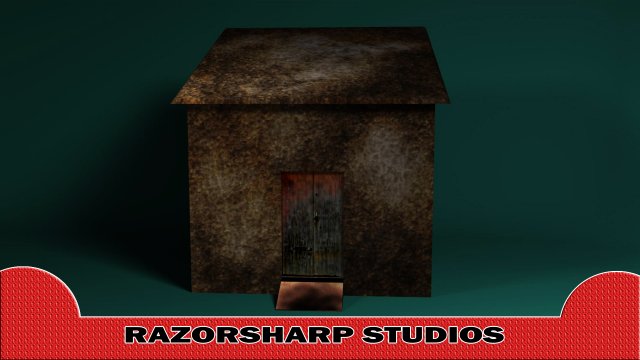 haunted shack Modelo 3D .c4d .max .obj .3ds .fbx .stl .blend 