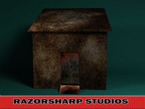 haunted shack 3D Model